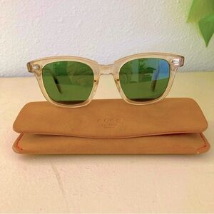 Garrett Leight Calabar in Champagne